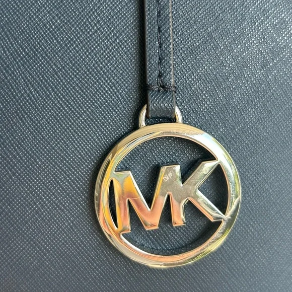 Michael Kors Dark Blue Tote Bag - Picture 5 of 13